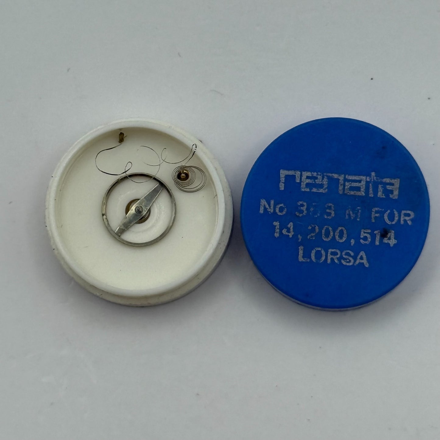 Lorsa 14 200 514 Balance Complete Renata 353 M Watch Movement Parts DAMAGED