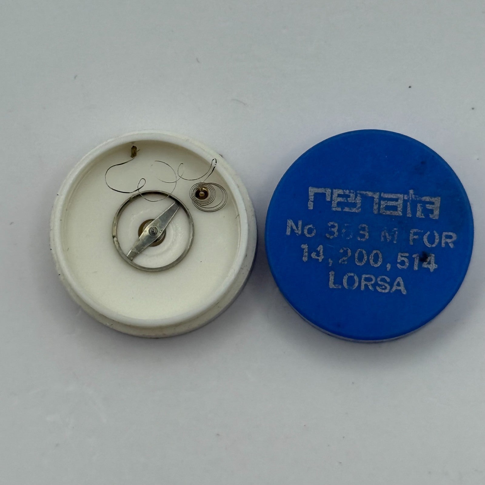 Lorsa 14 200 514 Balance Complete Renata 353 M Watch Movement Parts DAMAGED