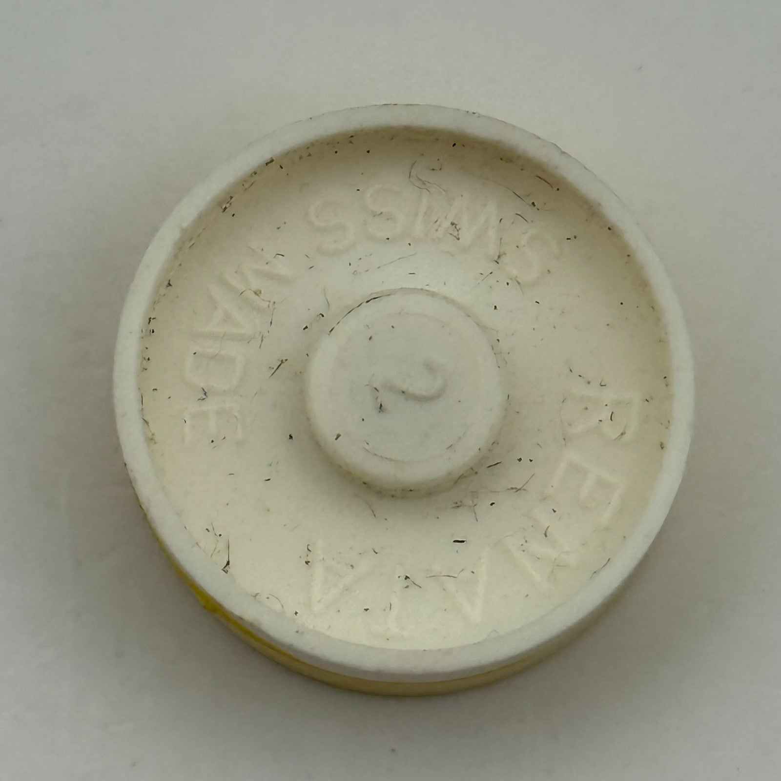 Cattin C66 Balance Wheel Complete And Spring  1551 M Watch Movement Parts NOS