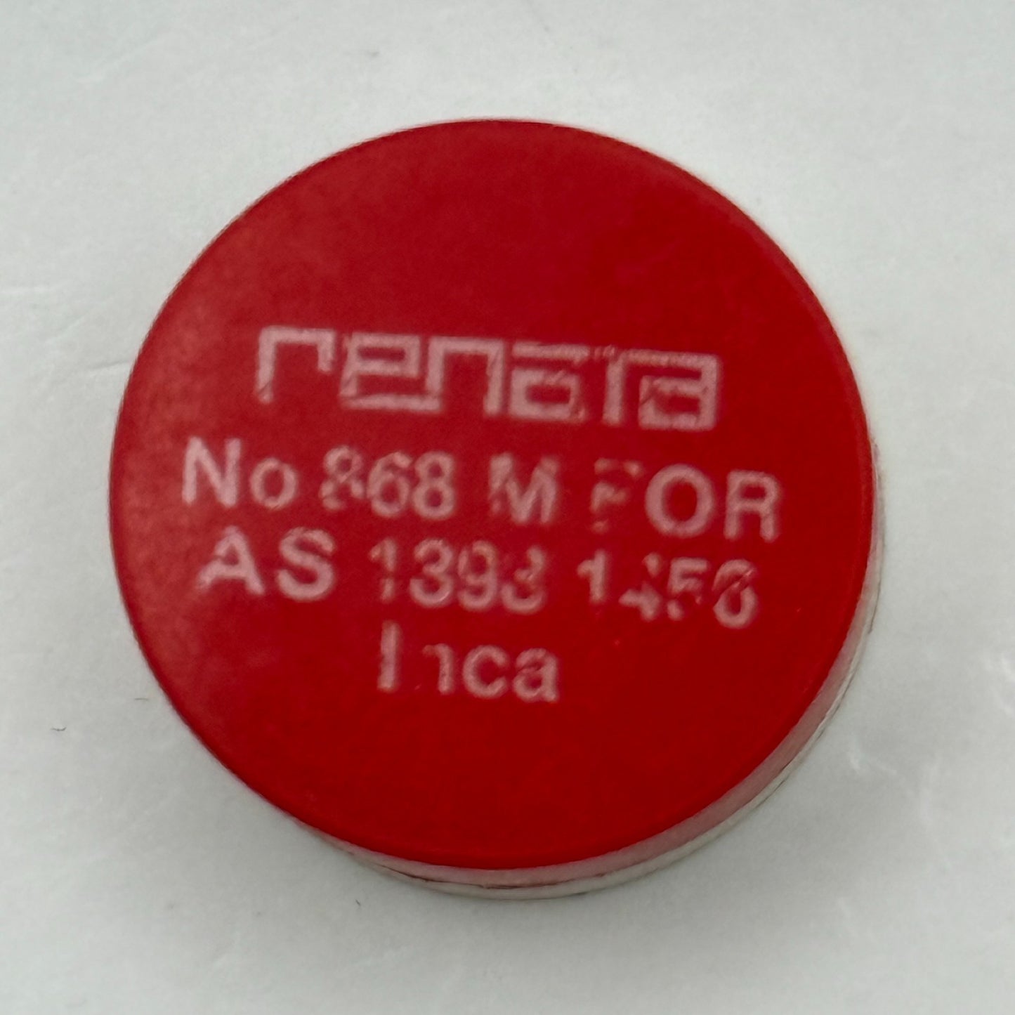 AS 1393 1456 Balance Wheel Complete And Spring 868 M Watch Movement Parts NOS