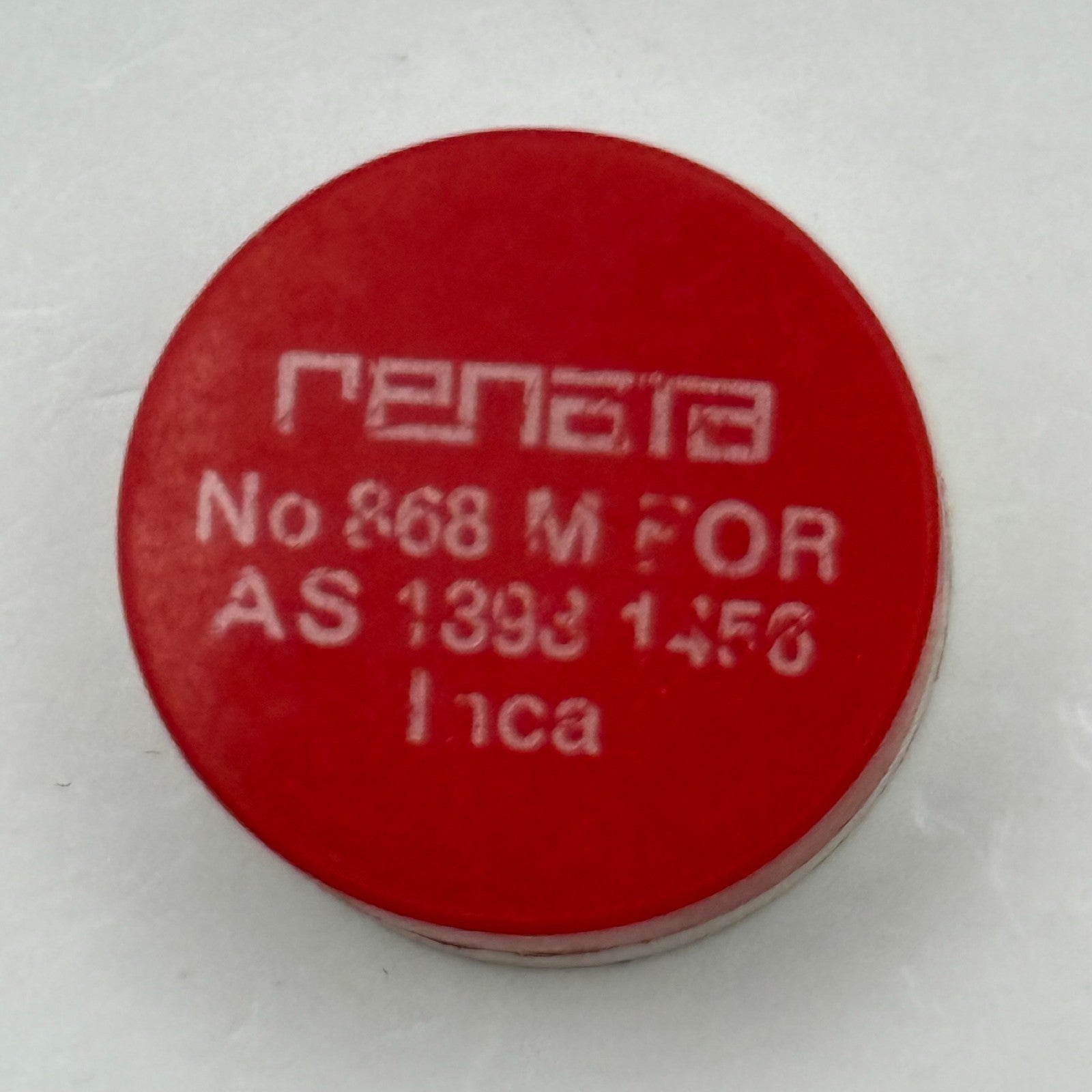 AS 1393 1456 Balance Wheel Complete And Spring 868 M Watch Movement Parts NOS