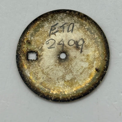 30.9mm Vintage Accurist ETA 2409 Partial Manual Wind Watch Movement PARTS REPAIR