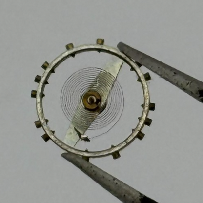 AV 41 Balance Wheel Complete And Spring 5 1/4’’’ Renata Watch Movement Parts NOS