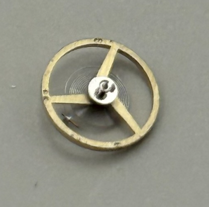AS 976 1012 Balance Wheel Complete And Spring 5’’’ 1426 M Watch Movement Parts 