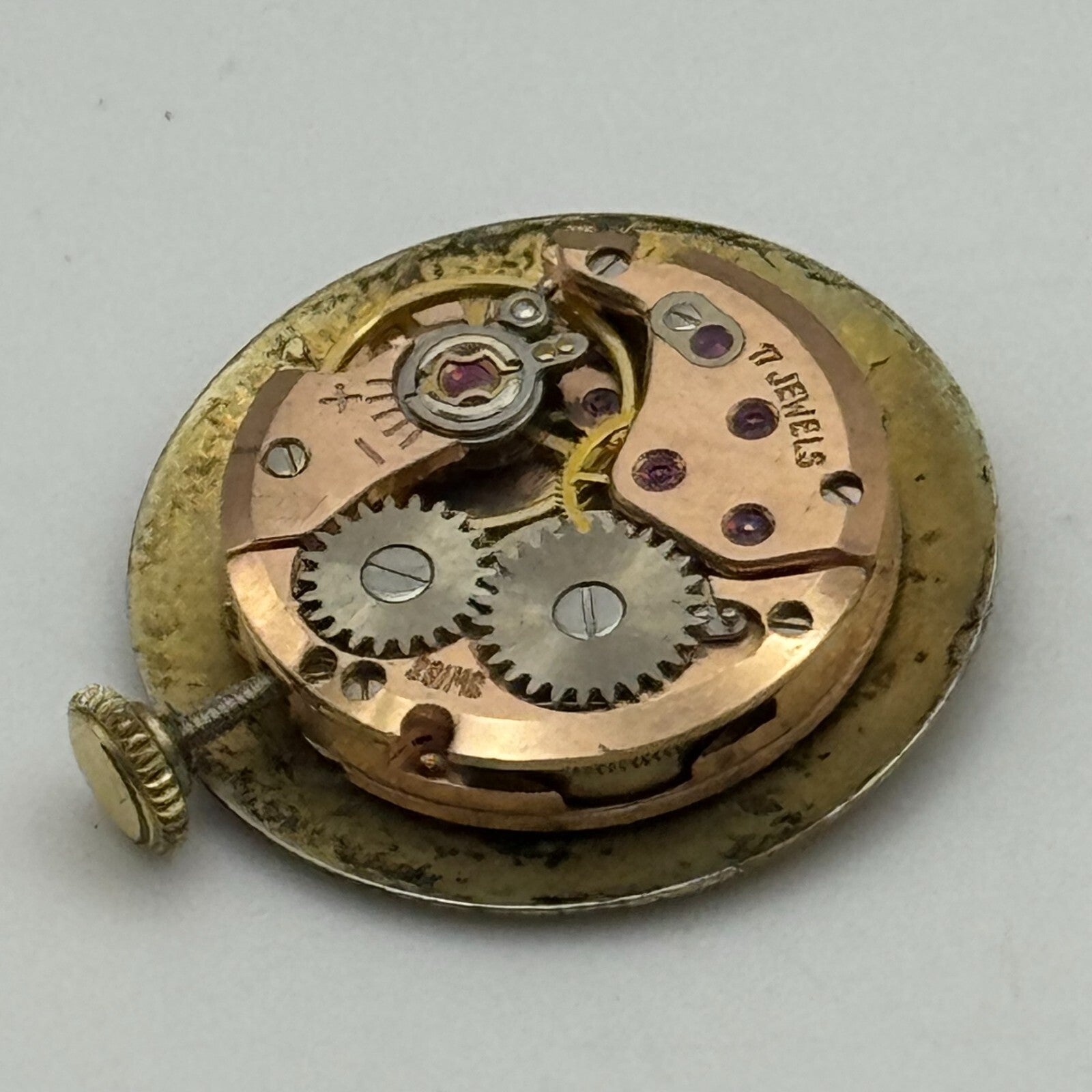 19.7mm Running Waltham ETA 2412 Ladies Manual Wind Swiss Watch Movement PARTS
