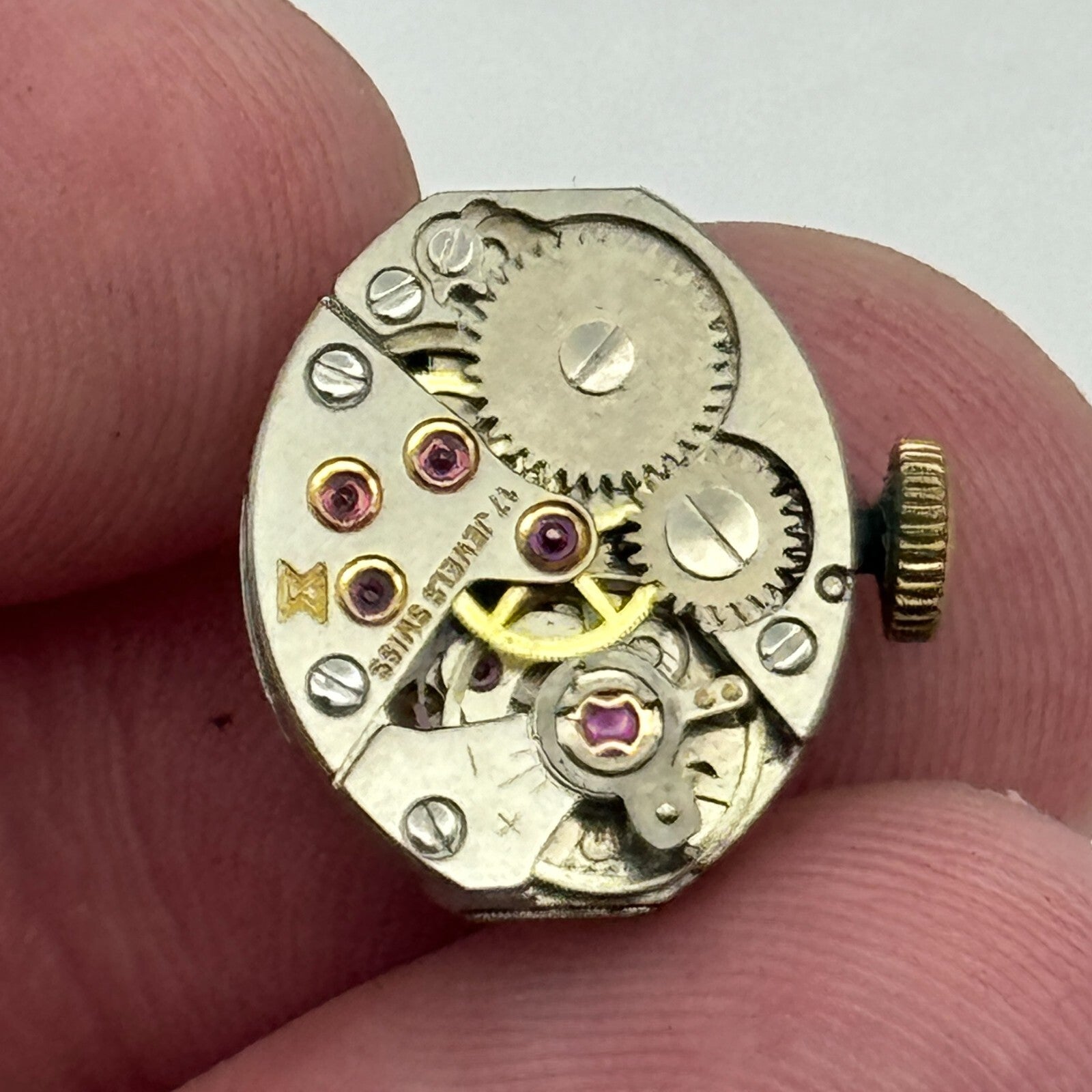 12.9mm Ladies Bentima Favre Leuba FEF 6630 Manual Wind Swiss Watch Movement PART