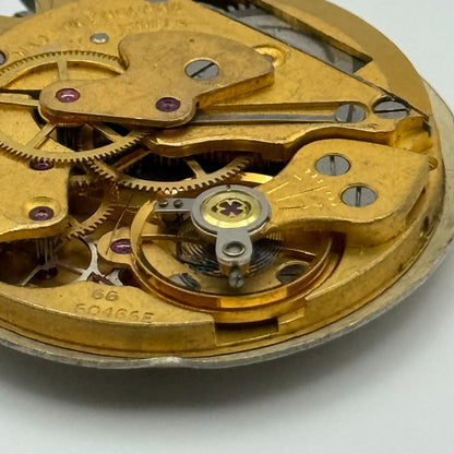Smiths Astral 66 60466E Men's Watch Movement Manual Wind Vintage Parts Repair