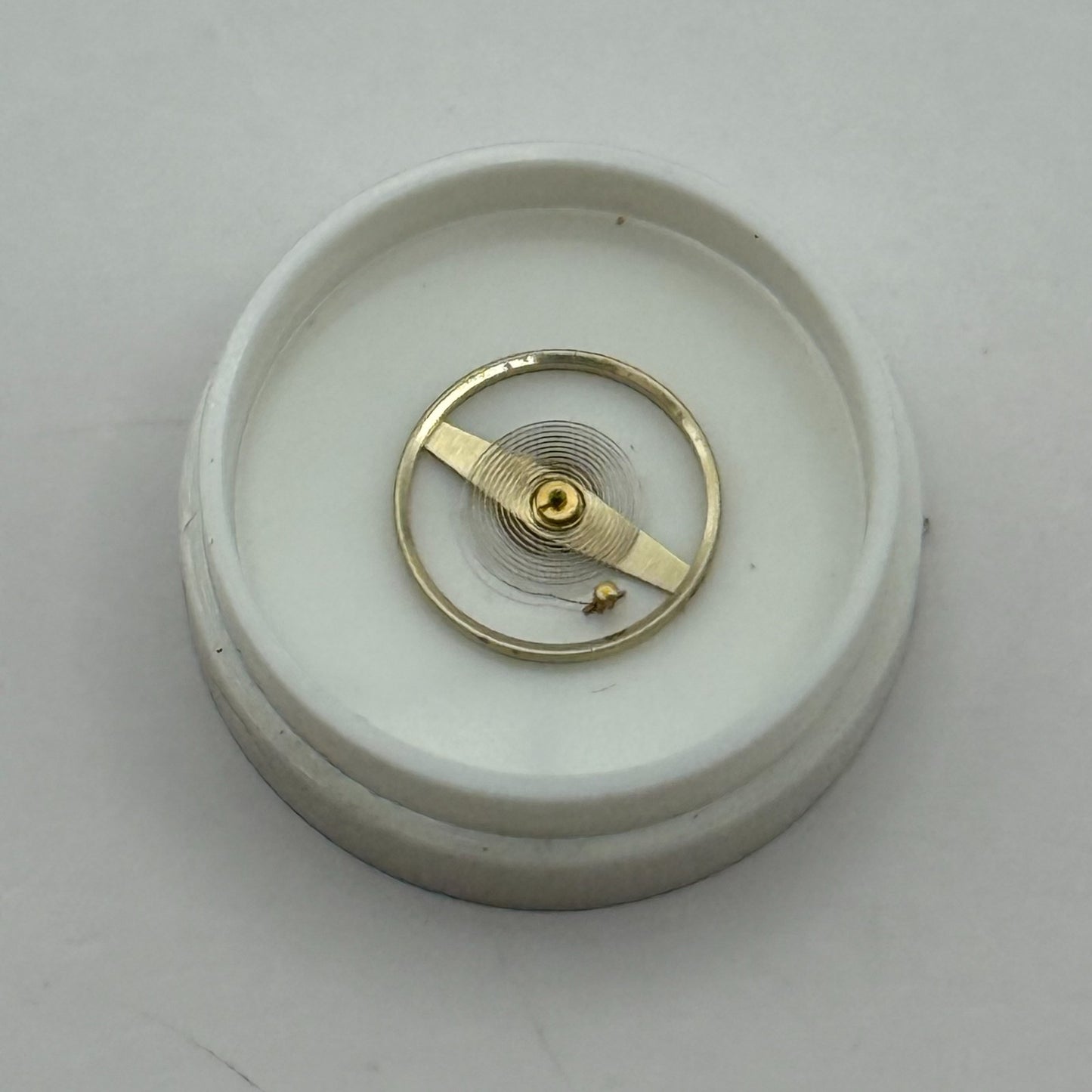 Oris 671 672 Balance Wheel Complete And Spring 8¾’’’ 1724 M Watch Movement Parts