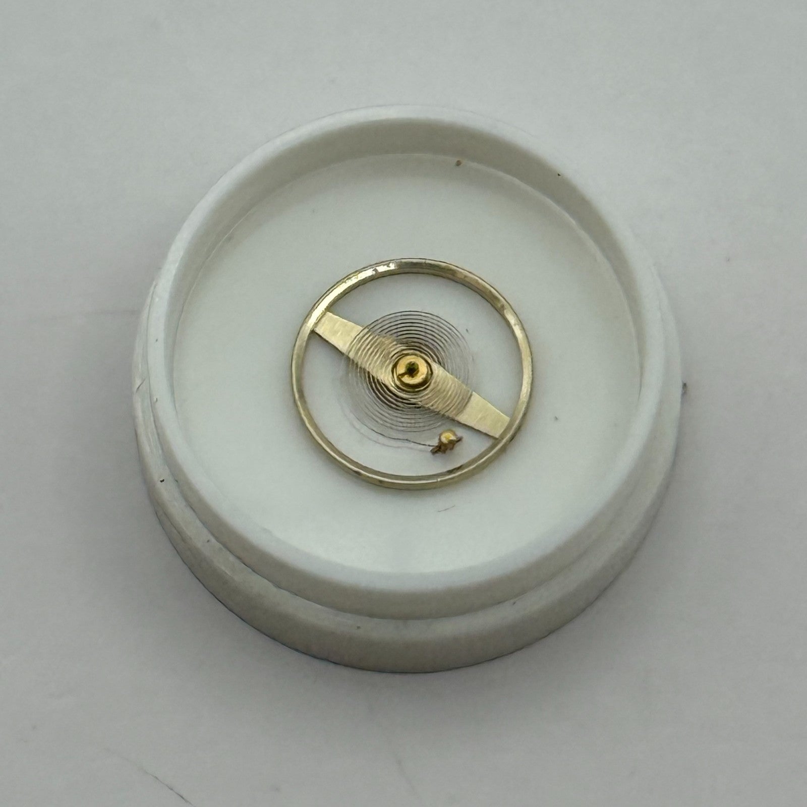Oris 671 672 Balance Wheel Complete And Spring 8¾’’’ 1724 M Watch Movement Parts
