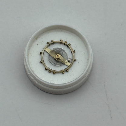 ETA 1080 Balance Wheel Complete And Spring 10 1/2''' 156 M Watch Movement Parts 