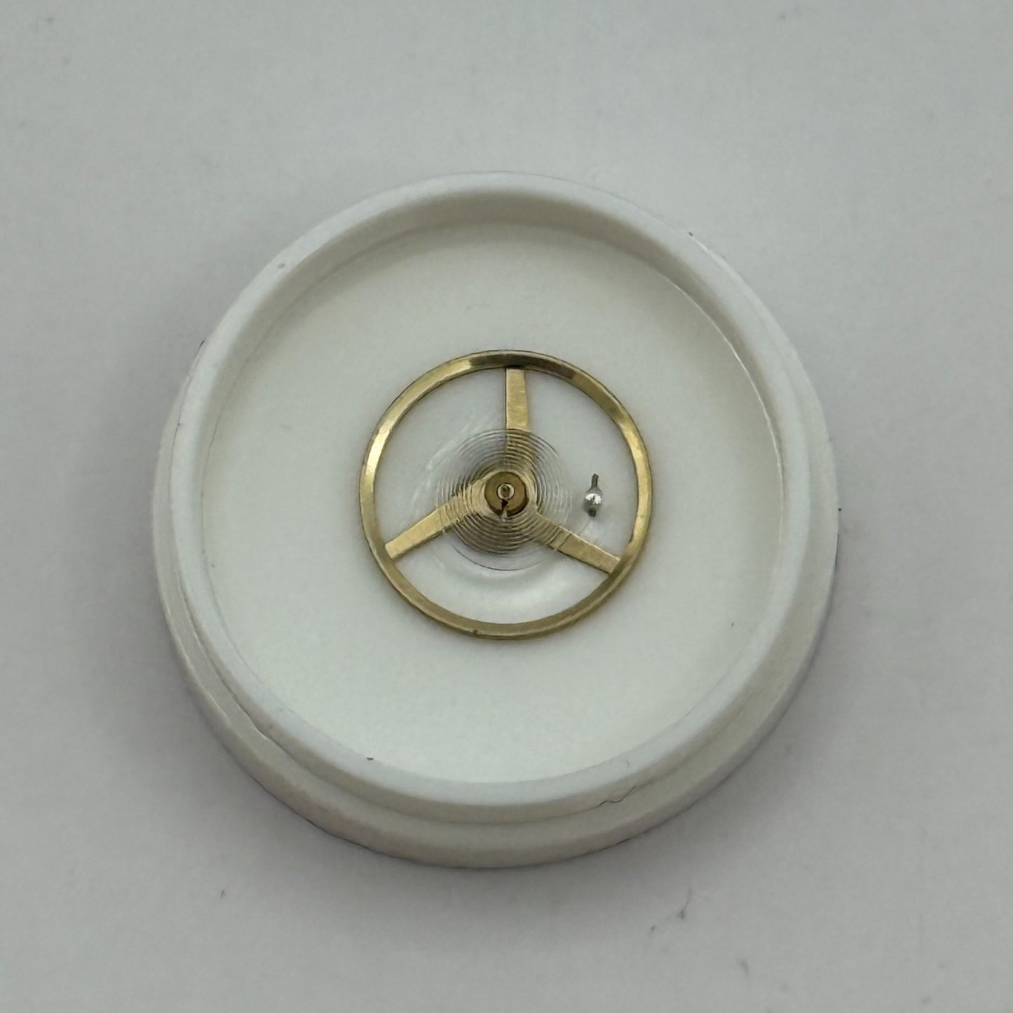 ETA 2512 Balance Wheel Complete And Spring 7¾’’’ 1454 M Watch Movement Parts 