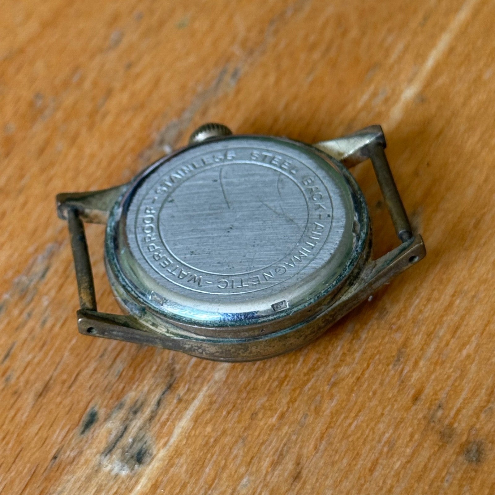 32mm Vintage Mortima 25 Jewels Unbreakable Spring Manual Wind Swiss Watch PARTS