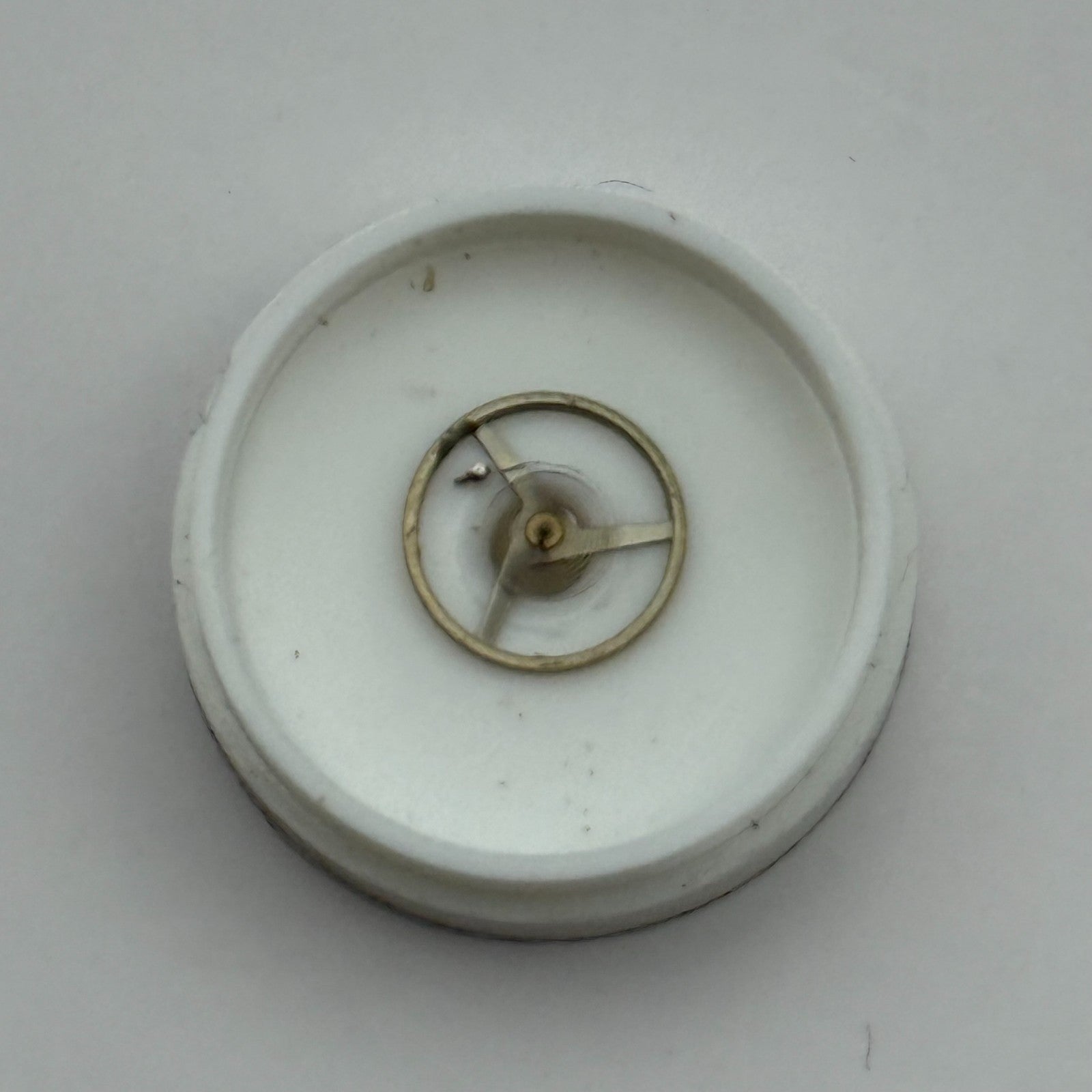 ETA 2412 Balance Wheel Complete And Spring 6¾’’’ 1257 M Watch Movement Parts NOS