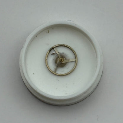 ETA 2412 Balance Wheel Complete And Spring 6¾’’’ 1257 M Watch Movement Parts NOS
