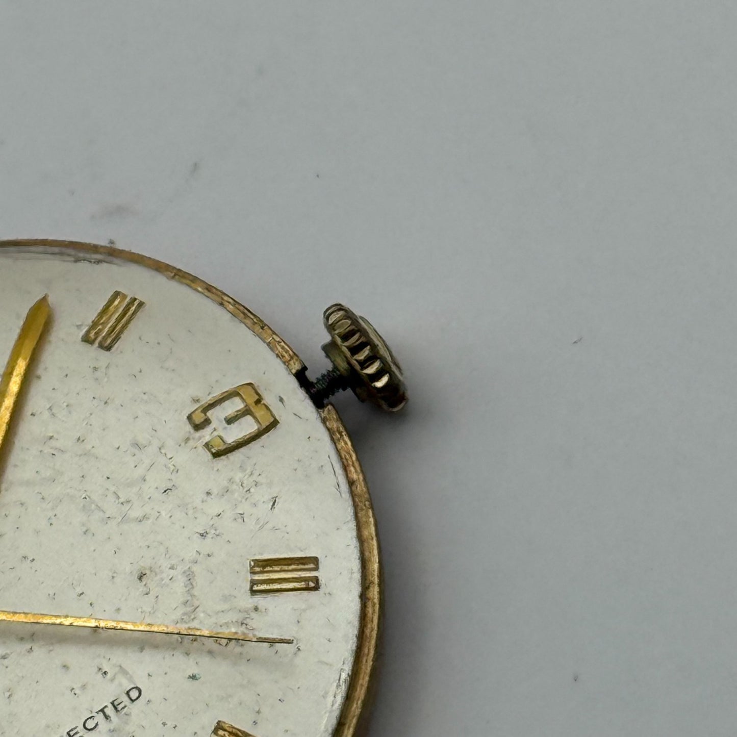 Avia AS 1538 1539 Watch Movement Running Manual Wind Vintage Parts Repair 31mm
