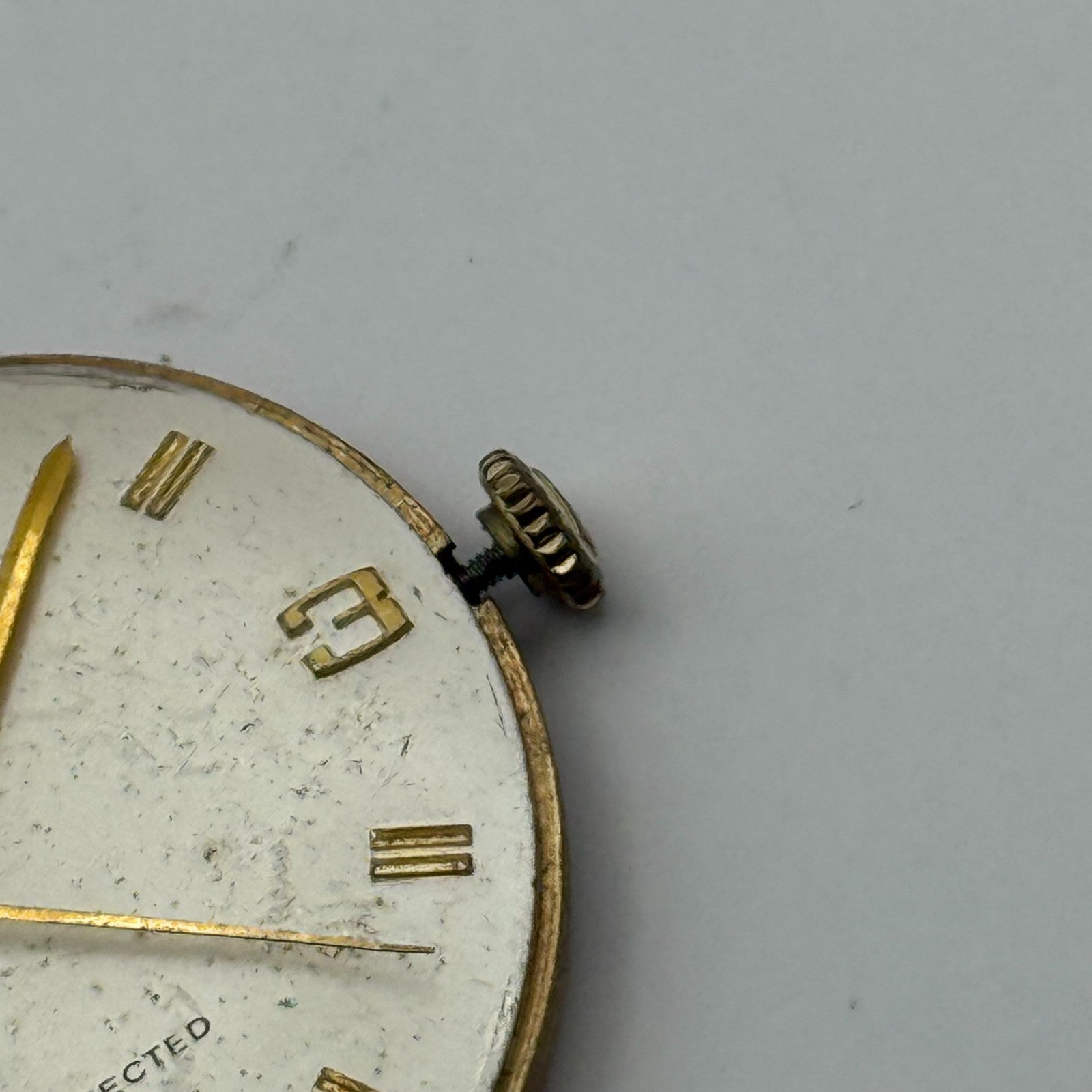 Avia AS 1538 1539 Watch Movement Running Manual Wind Vintage Parts Repair 31mm