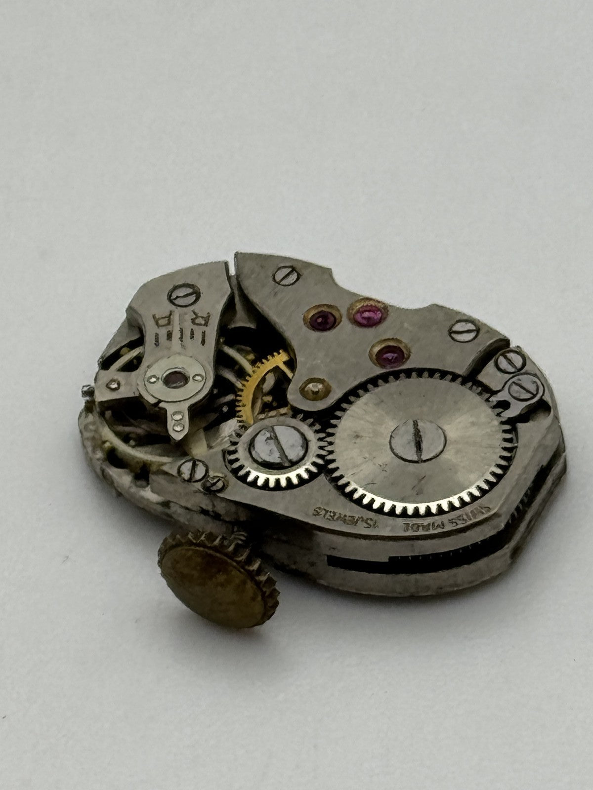 12.5mm Vintage ETA 1201 Manual Wind Swiss Watch Movement PARTS REPAIR