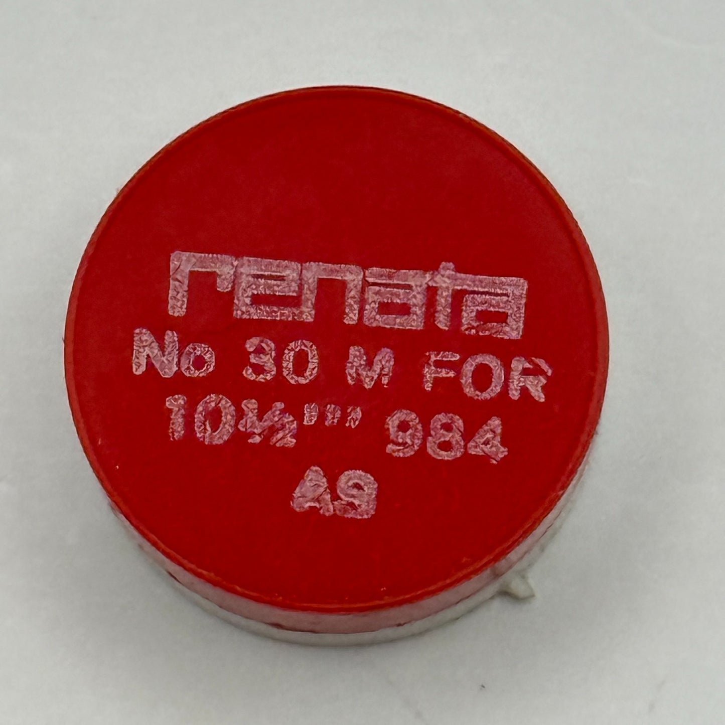 AS 984 Balance Wheel Complete And Spring 10 1/2''' 30 M Watch Movement Parts NOS