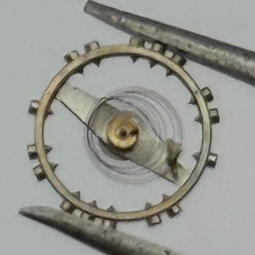AS 976 1012 Balance Wheel Complete And Spring  532 M Watch Movement Parts 