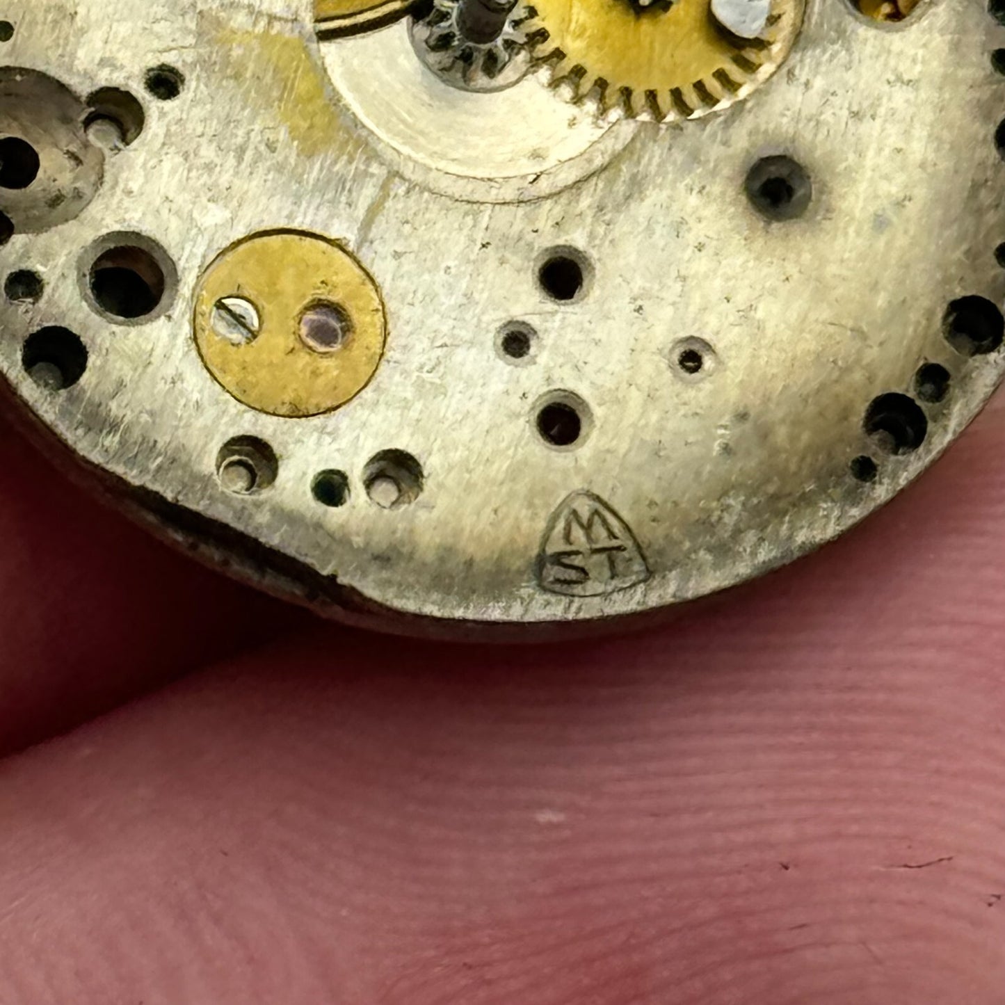 High Grade MST Balance Ok Manual Wind 15 Jewel Watch Movement Swiss PARTS 23.6mm