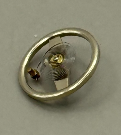 RL 8013 Balance Wheel Complete And Spring  8¾’’’ 1458 M Watch Movement Parts NOS