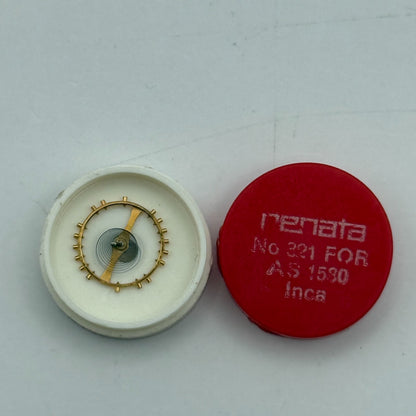 AS 1530 Balance Complete Inca Renata 321 Watch Movement Parts Vintage Damaged