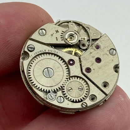 23.7mm Mens Peseux 320 Manual Wind 17 Jewels Watch Movement PARTS REPAIR SPARES