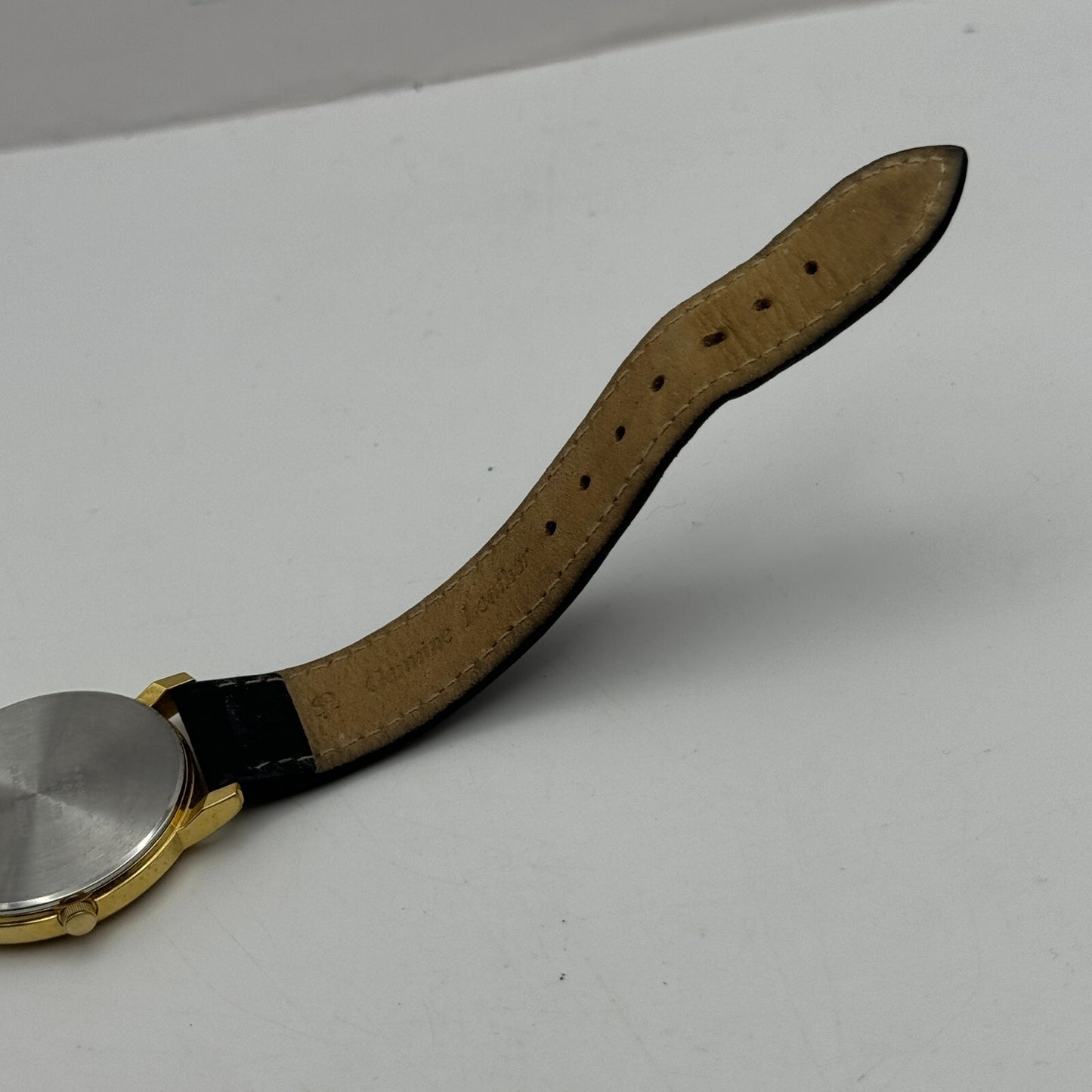 33mm Working Citizen 6031-S018161 White Dial Quartz Watch New Battery 9 Inches