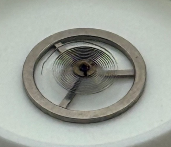 EB 8340, 8341 Balance Wheel Complete And Spring 6 3/4''' Watch Movement Parts