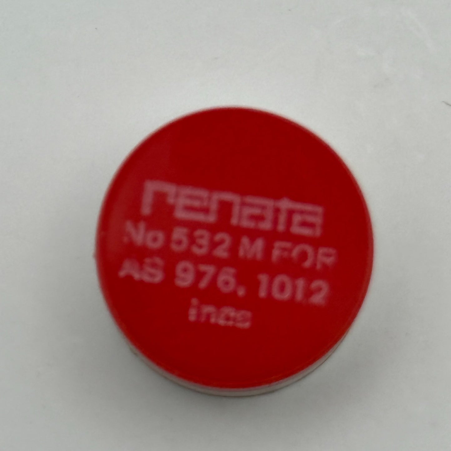 AS 976 1012 Balance Wheel Complete And Spring  532 M Watch Movement Parts NOS