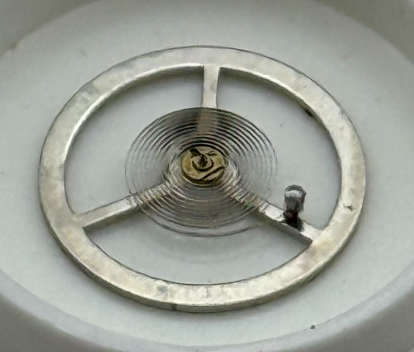 EB 1197 Balance Wheel Complete And Spring 10½’’’ 109 M Watch Movement Parts NOS