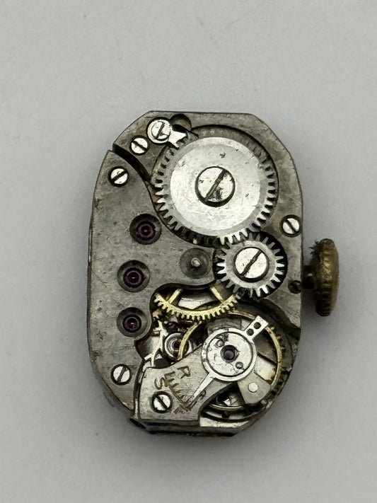 12.6mm Vintage AS A Schild 475 Manual Wind Swiss Watch Movement PARTS REPAIR