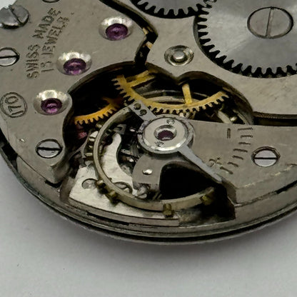 22mm Everite Record 170 Sub Seconds Manual Wind Trench Watch Movement PARTS