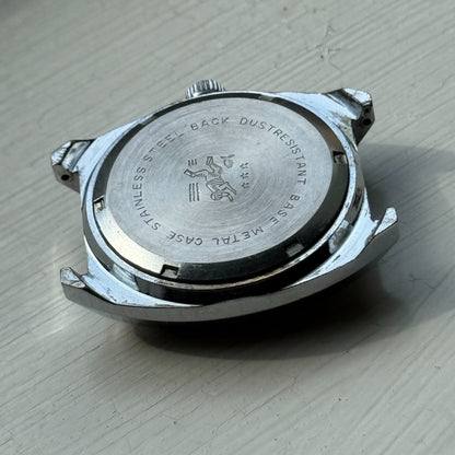 36mm Men's Vintage TV Shape Waterproof Date Swiss Manual Wind Watch PARTS REPAIR