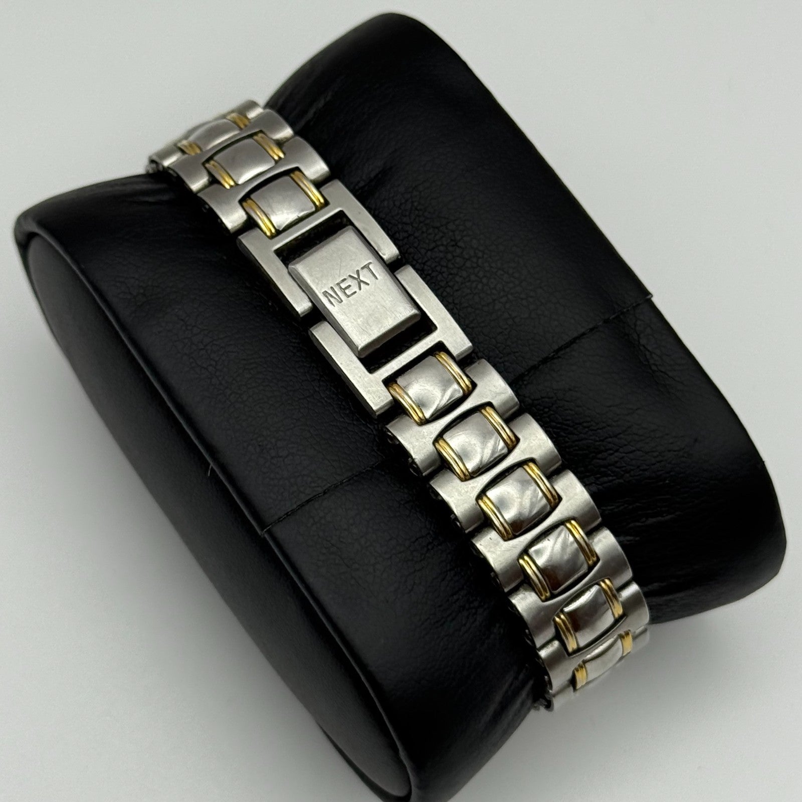 27mm Working Ladies Next Two Tone Roman Numerals Quartz Watch 5.75 Inches