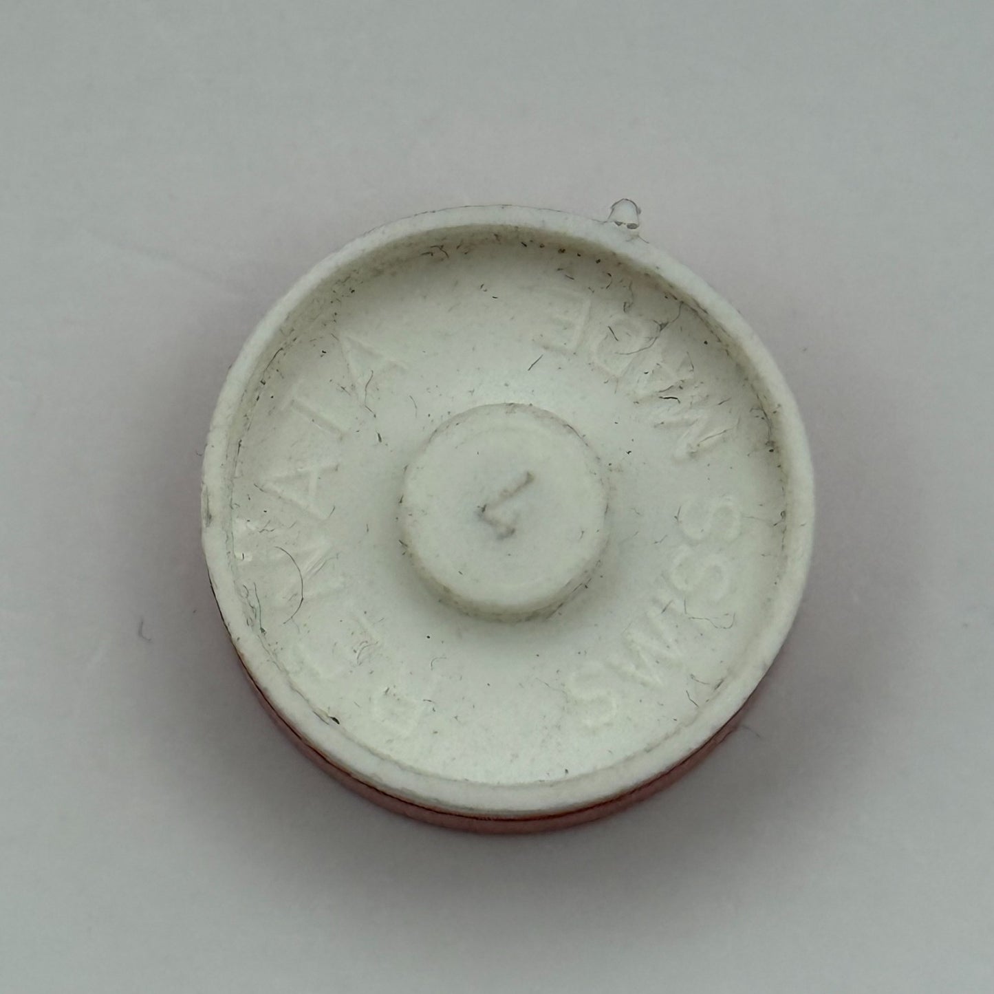 ETA 2412 Balance Wheel Complete And Spring 6¾''' 1257 M Watch Movement Parts NOS