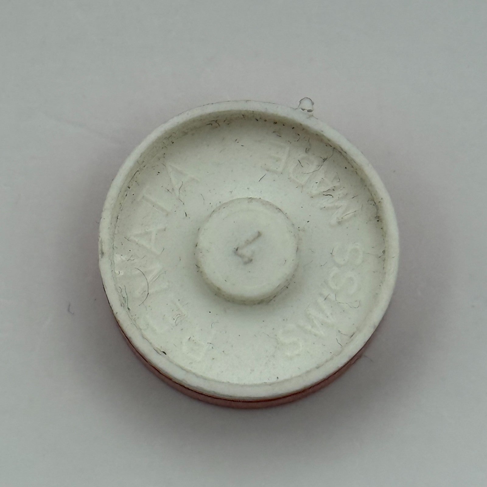 ETA 2412 Balance Wheel Complete And Spring 6¾''' 1257 M Watch Movement Parts NOS