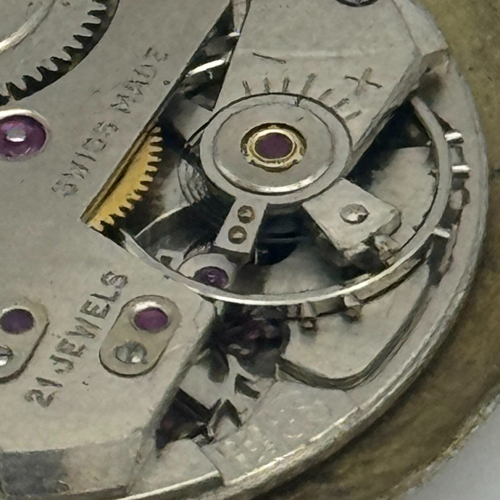 23.7mm Running Nivada AS 1525 1526 Manual Wind Swiss Watch Movement PARTS SPARES