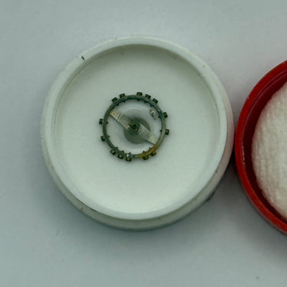 FEF 430, 6600 Balance Wheel Complete And Spring 943 M Watch Movement Parts NOS