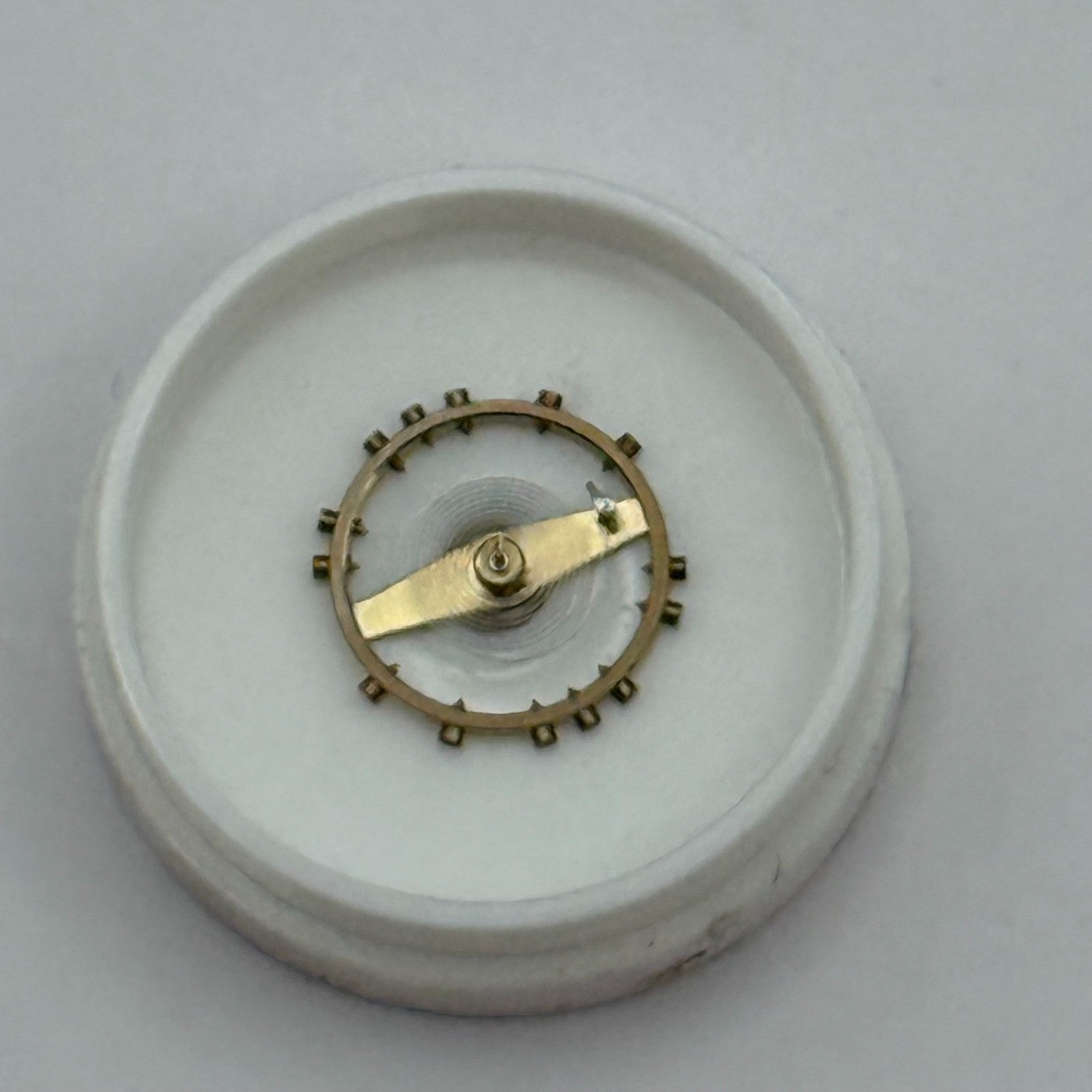 Derby 40 Balance Wheel Complete And Spring  8¾’’’ 102 M Watch Movement Parts NOS