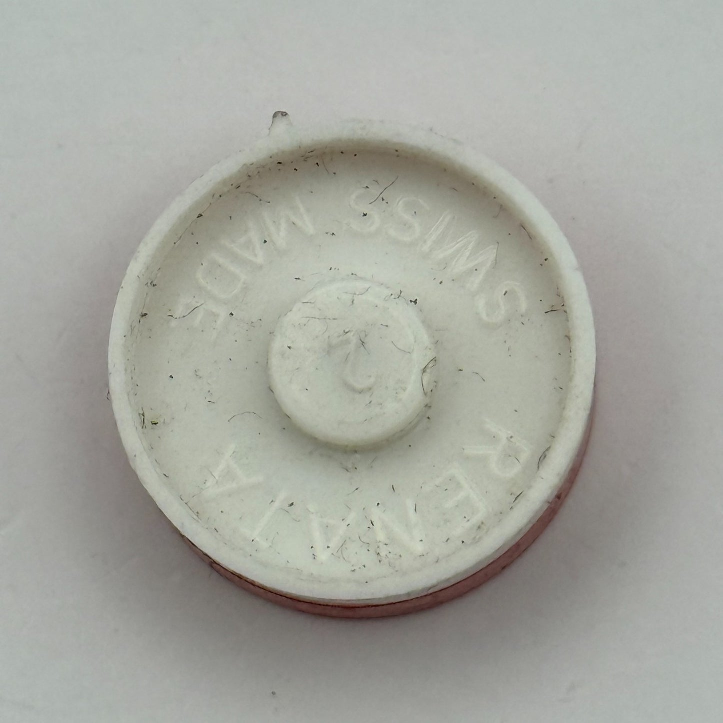 AS 1677 Balance Wheel Complete And Spring 5 1/2’’’ 1417 M Watch Movement Parts