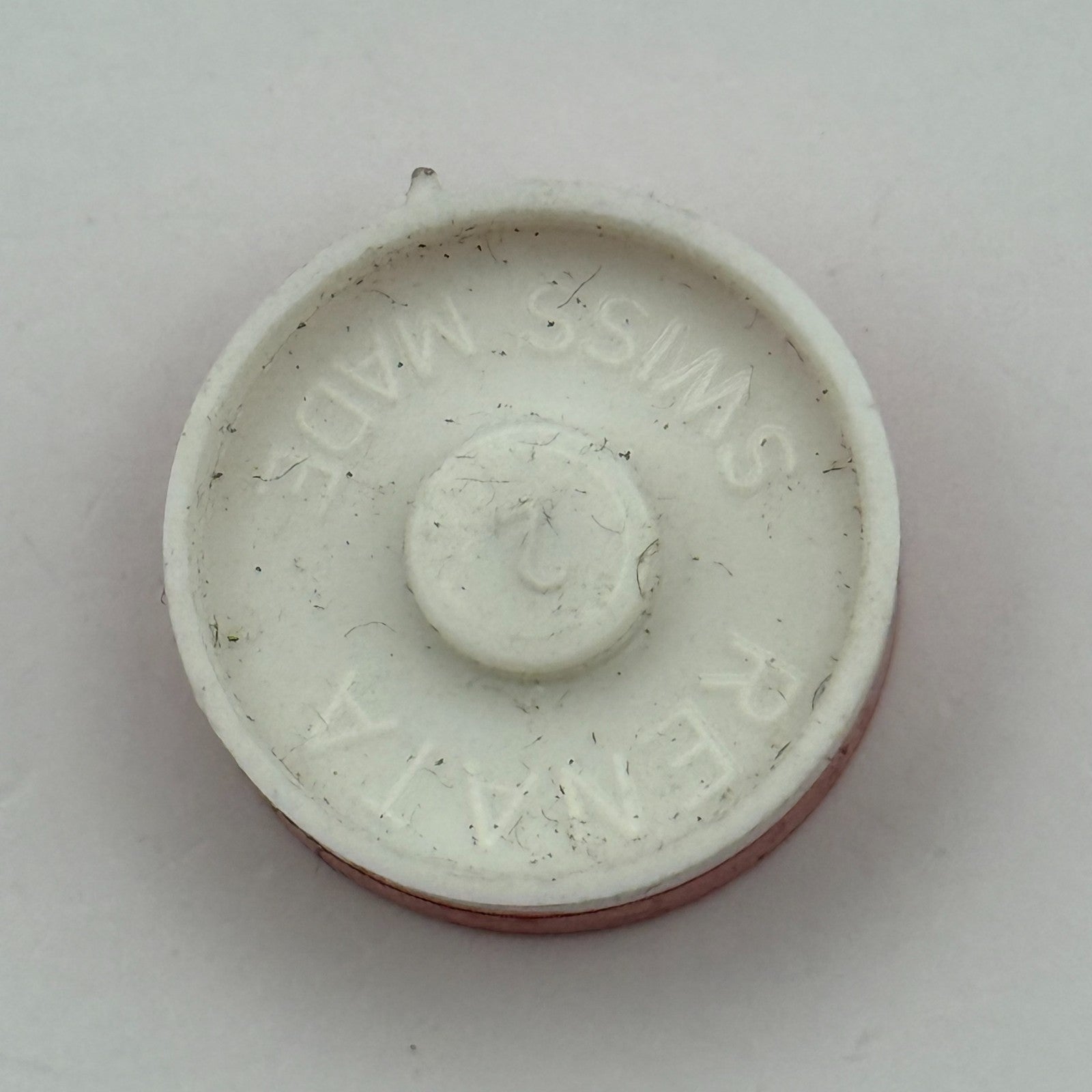 AS 1677 Balance Wheel Complete And Spring 5 1/2’’’ 1417 M Watch Movement Parts