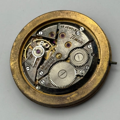 AS 1200 Watch Movement Timor Manual Wind Vintage Swiss Parts Repair 30.4mm