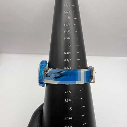 34mm Working RARE Zeon R2-D2 Lucasfilm LTD Blue 34mm Quartz Watch New Battery