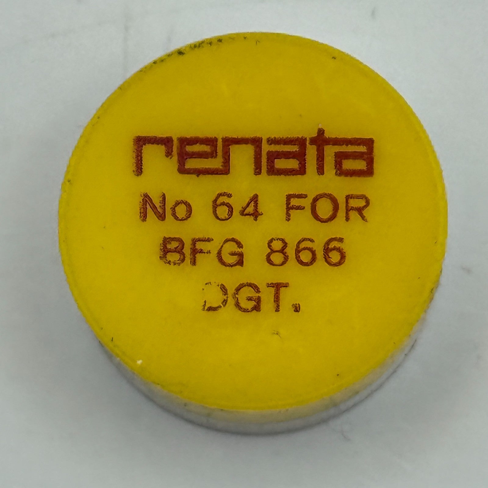 BFG 866 Balance Wheel Complete And Spring  Renata 64 Watch Movement Parts 