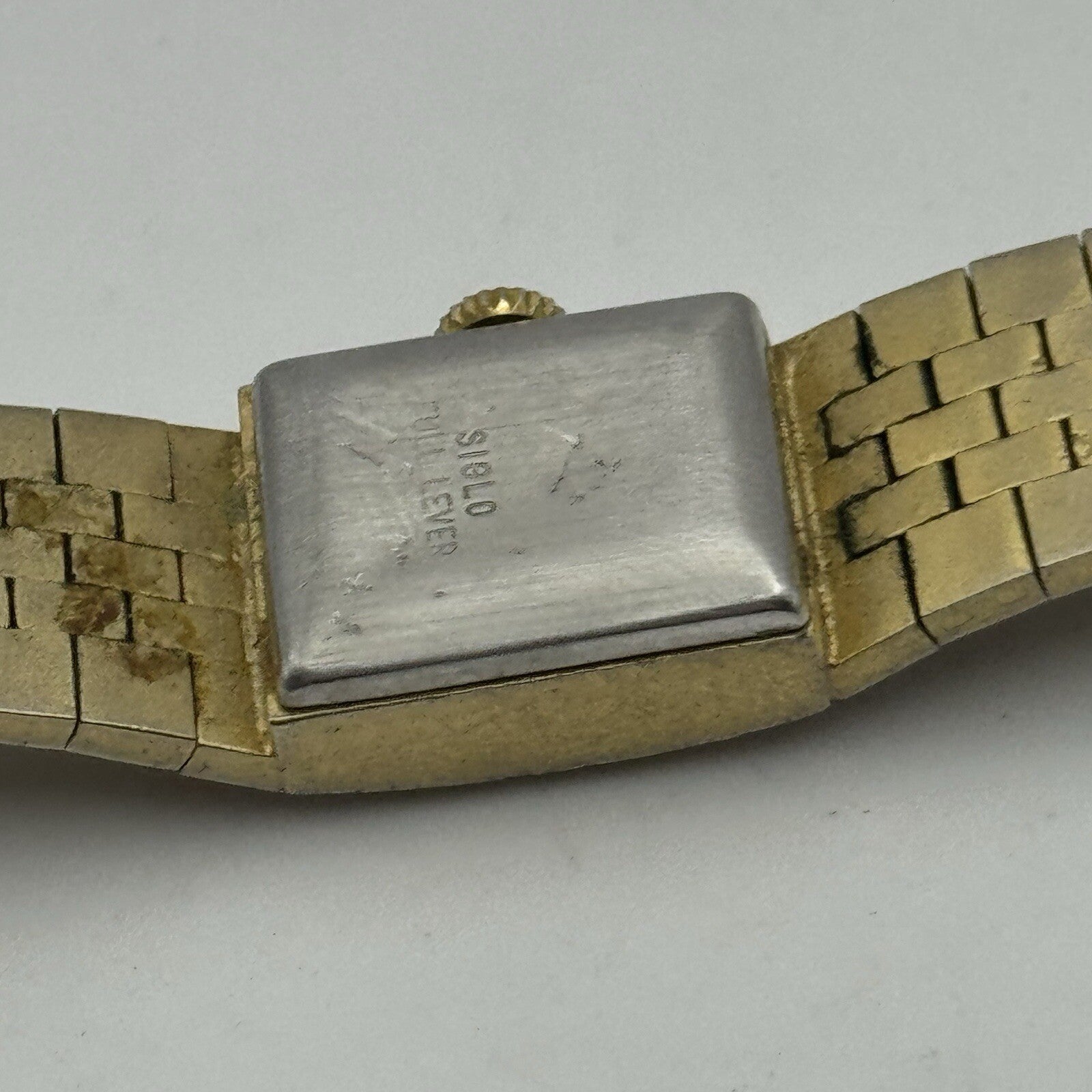 16mm Ladies Siglo Full Lever Faded Gold Manual Wind Vintage Watch 2 Mins Fast