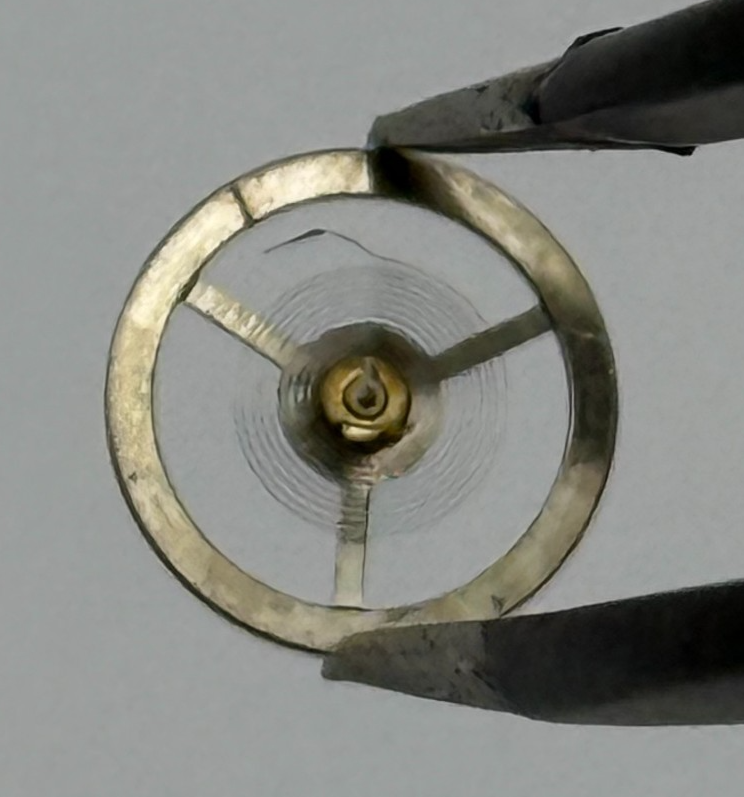 EB 8320 8321 8330 Balance Wheel Complete And Spring 6¾’’’  Watch Movement Parts 