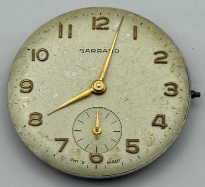 ETA 1120 Watch Movement Garrard Manual Wind Vintage Swiss Parts Repair 26.9mm