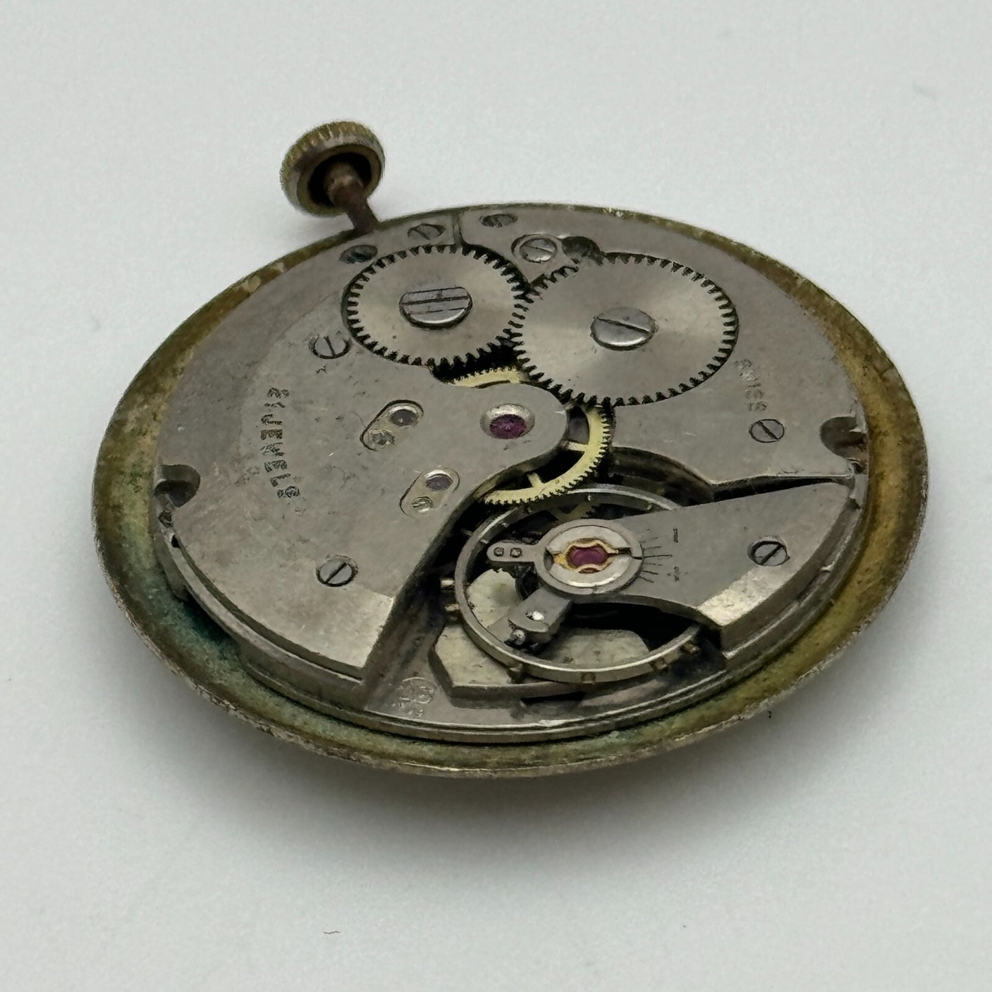 25.9mm Men's AS 1703 A Schild Date Dial Manual Wind Swiss Watch Movement PARTS