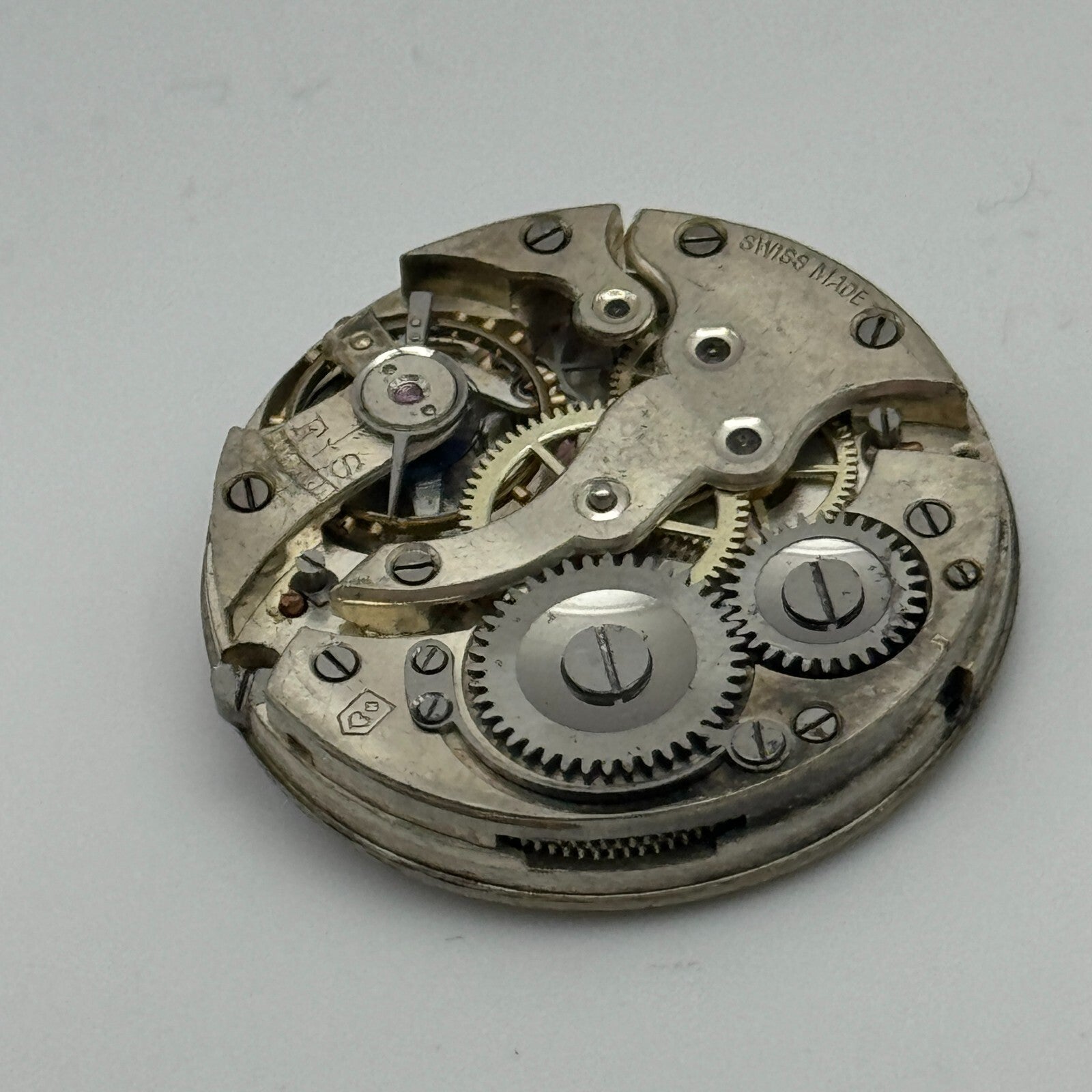 25mm Good Balance Swiss Trench Watch Movement Manual Wind PARTS SPARES